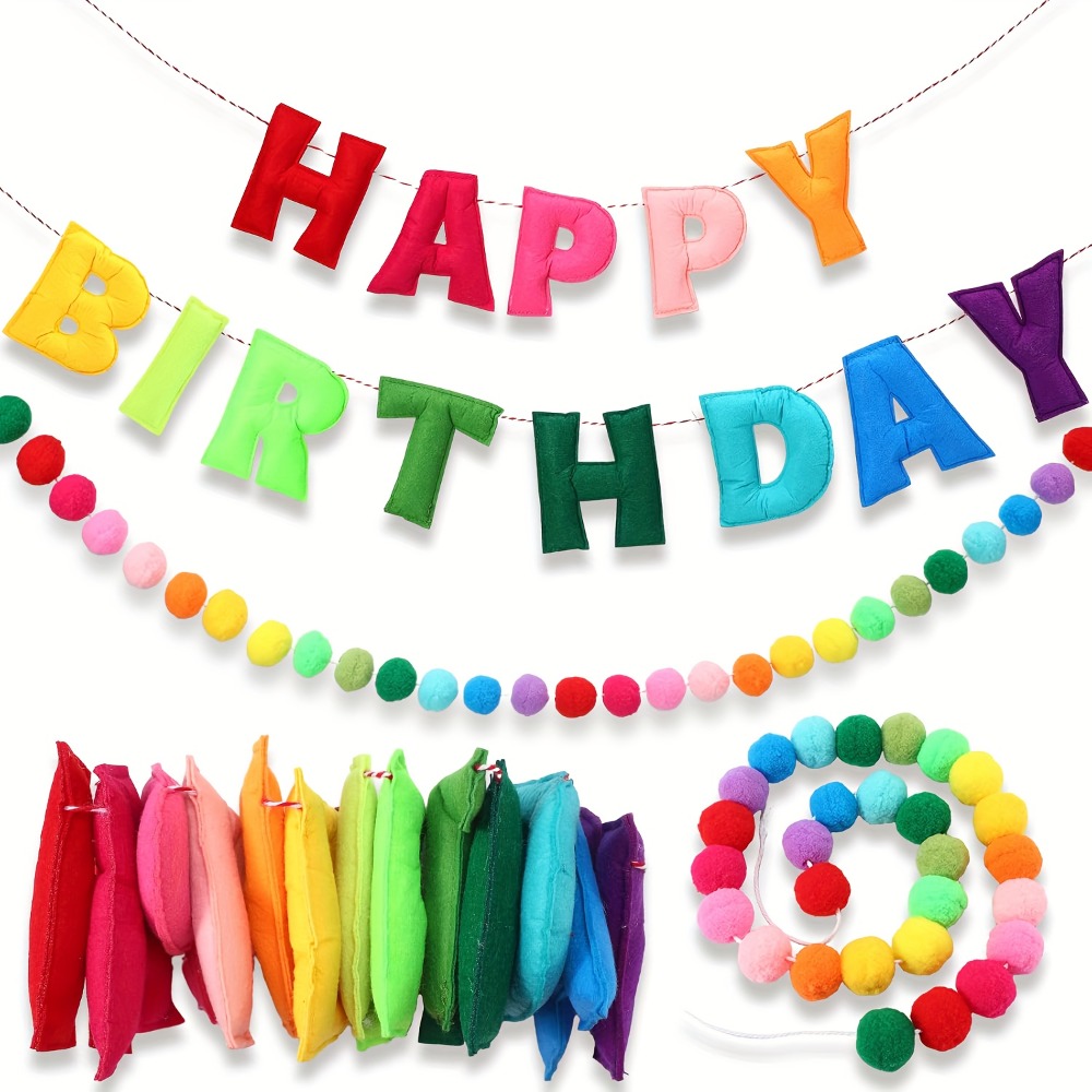 Ornament Ball Set - 29 Stück (1 Banner + 28