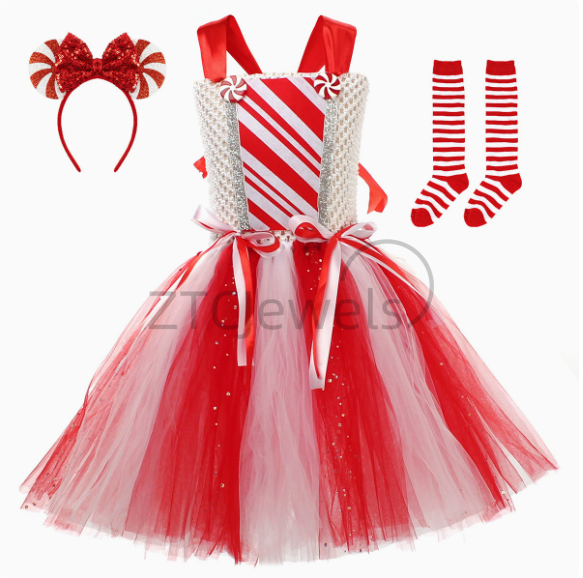 Mädchen Weihnachten Zuckerstan – Elf Costume Christmas Bewertung und Preis