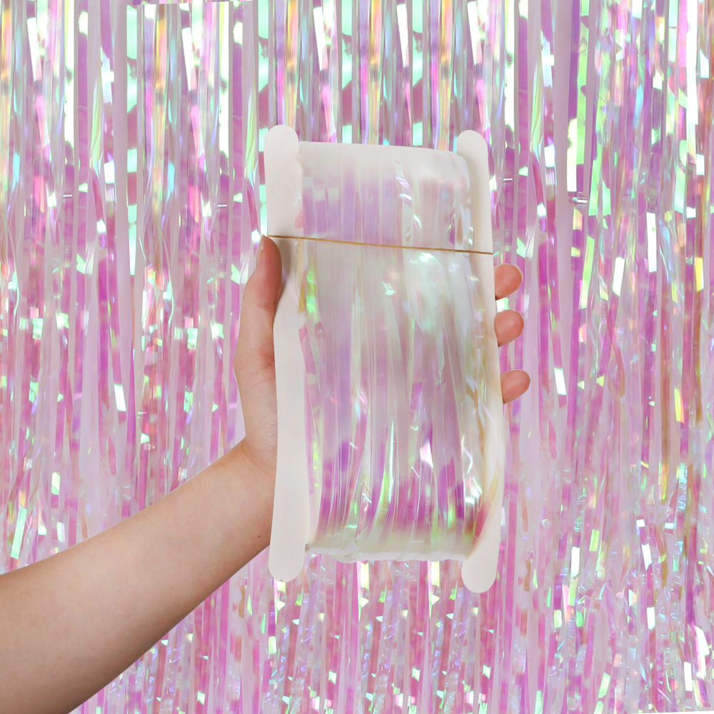 2M 3M Party Hintergrund Vorhän – Tinsel Garland Decoration Bewertung und Preis