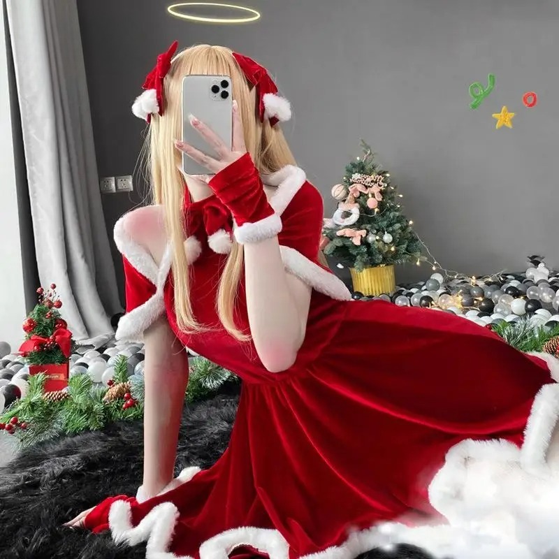 Weihnachts-Cosplay-Kostüm Klei – Elf Costume Christmas Bewertung und Preis