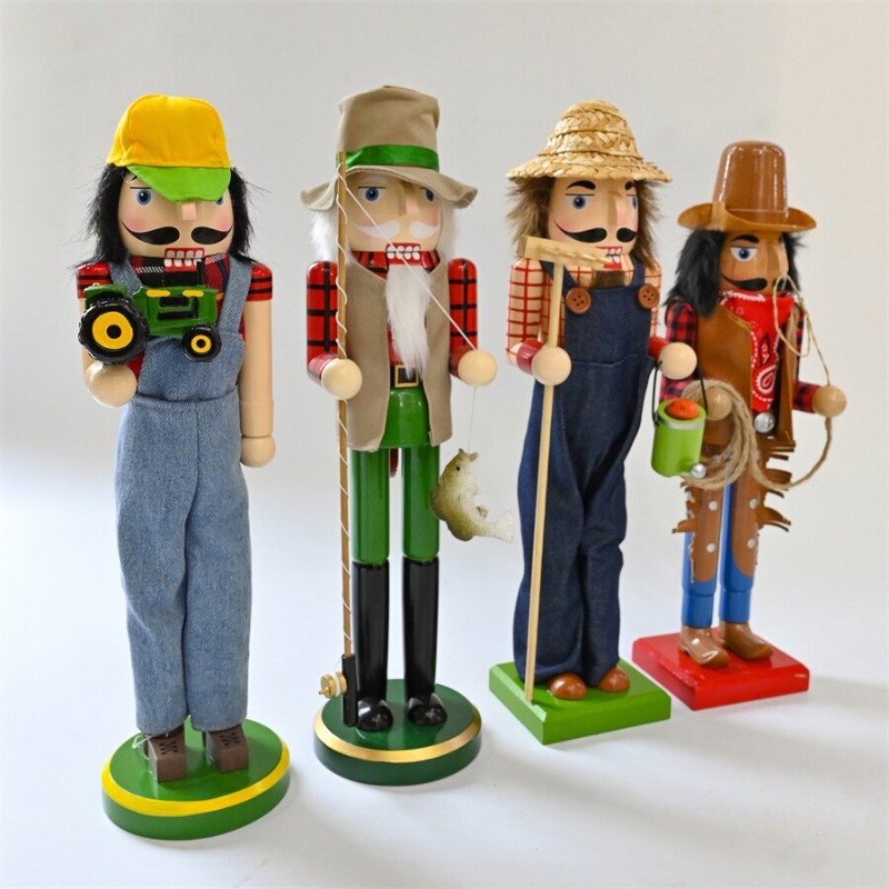 Nussknacker-Soldaten aus Holz, – Nutcracker Figurine Bewertung und Preis
