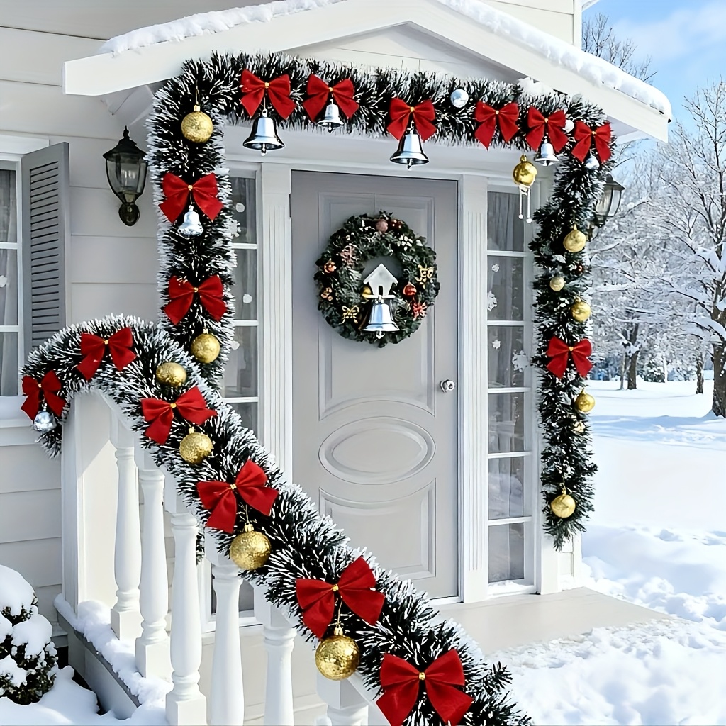 Künstliche Weihnachtsgirlande, – Tinsel Garland Decoration Bewertung und Preis