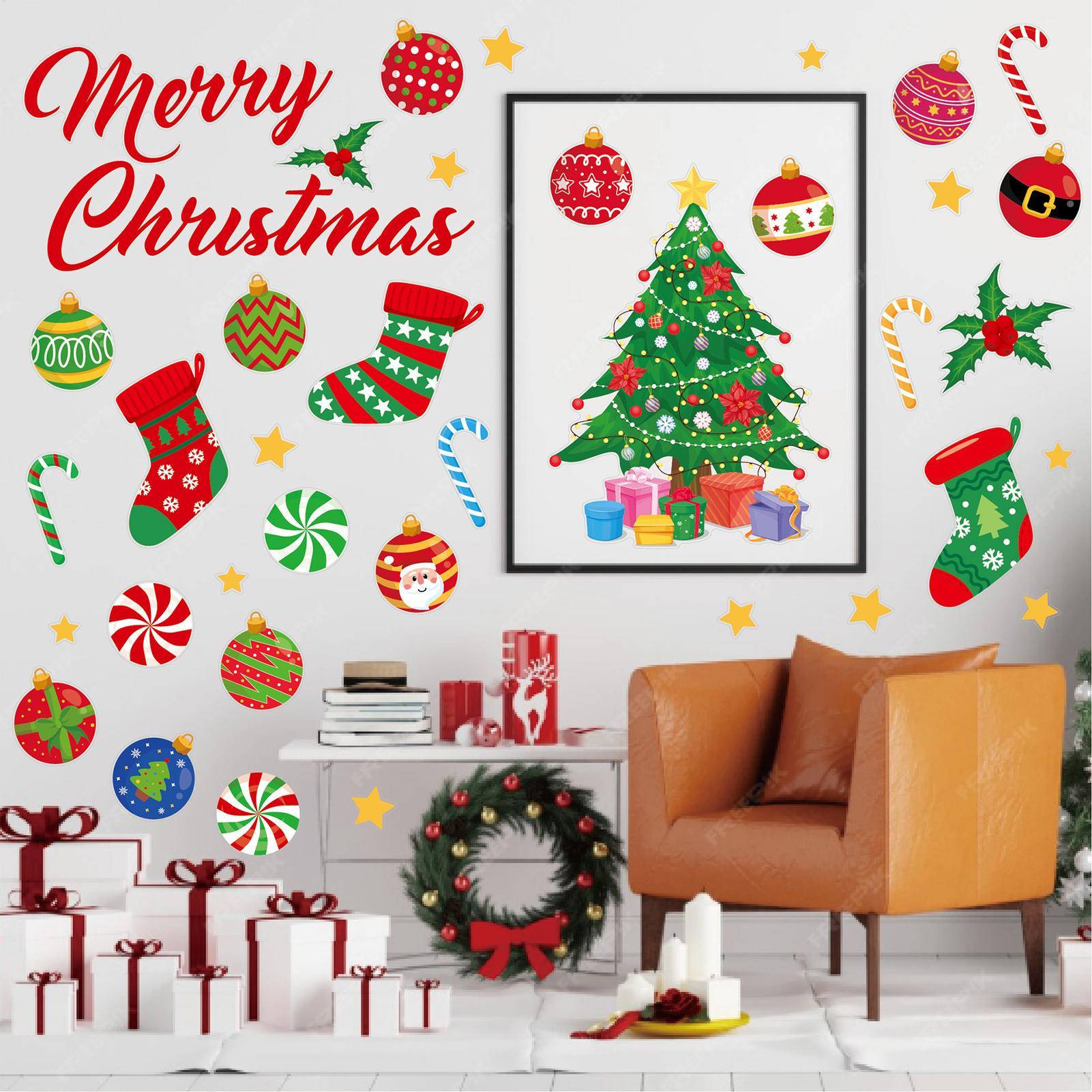 3-teilige Weihnachts-Wandaufkl – Snowflake Window Decal Bewertung und Preis