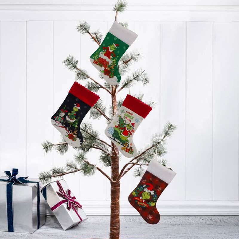 Weihnachtsstrumpf Grinch Socke – Christmas Stocking Hanging Bewertung und Preis