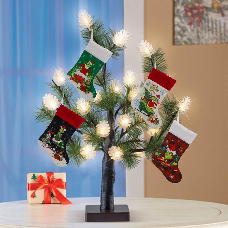 Weihnachtsstrumpf Grinch Socke – Christmas Stocking Hanging Bewertung und Preis