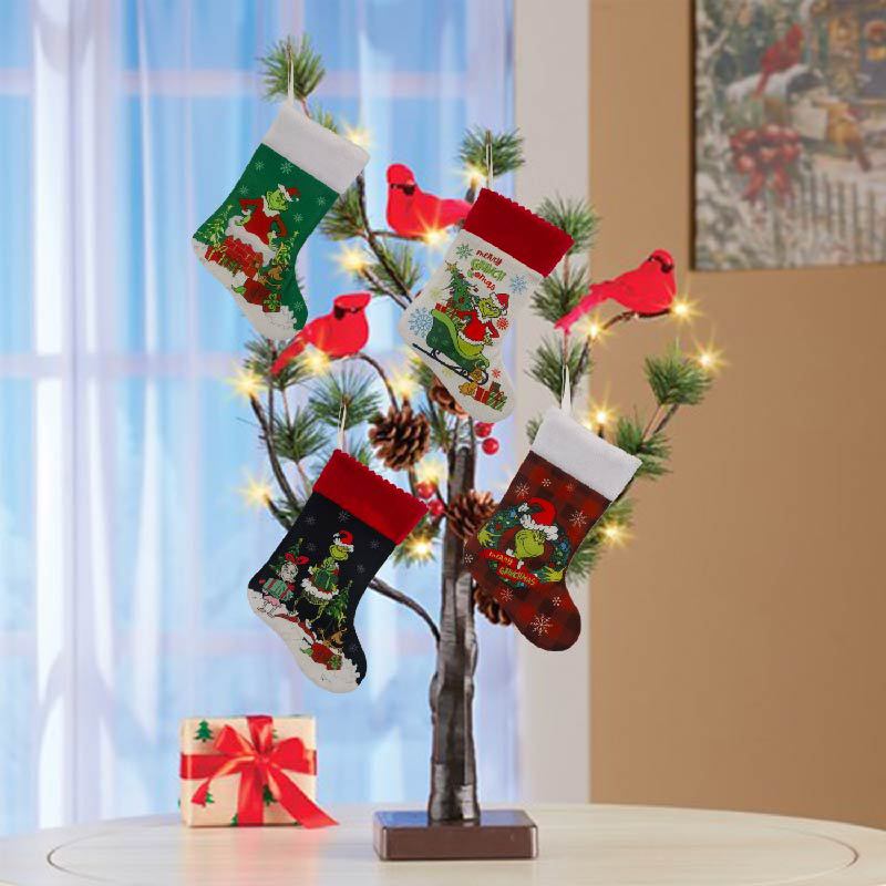 Weihnachtsstrumpf Grinch Socke – Christmas Stocking Hanging Bewertung und Preis
