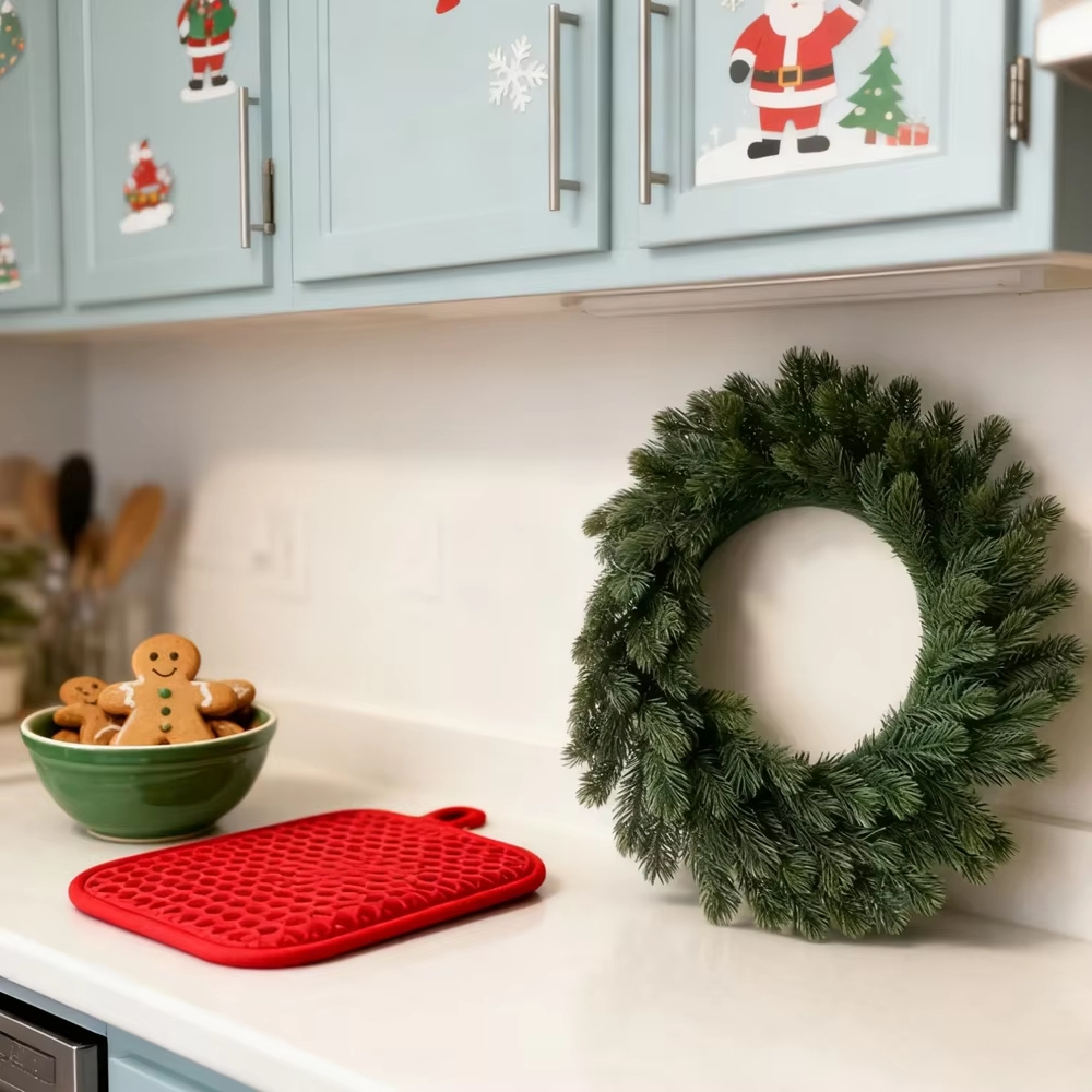 Künstlicher Kiefernkranz Weihn – Christmas Wreath Fake Bewertung und Preis