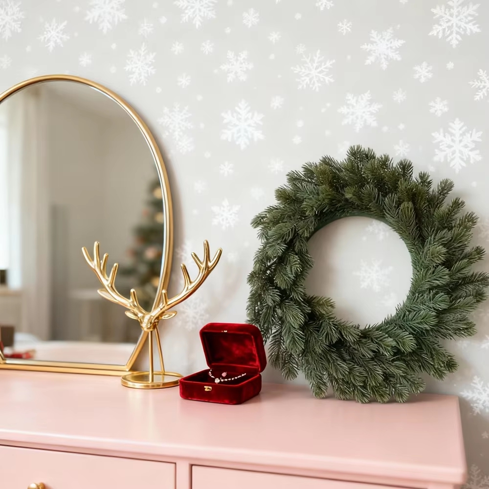 Künstlicher Kiefernkranz Weihn – Christmas Wreath Fake Bewertung und Preis