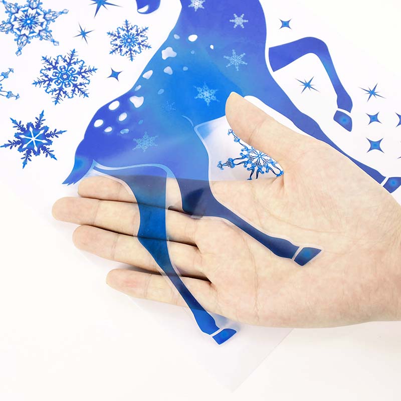 Weihnachts-Fensteraufkleber, E – Snowflake Window Decal Bewertung und Preis