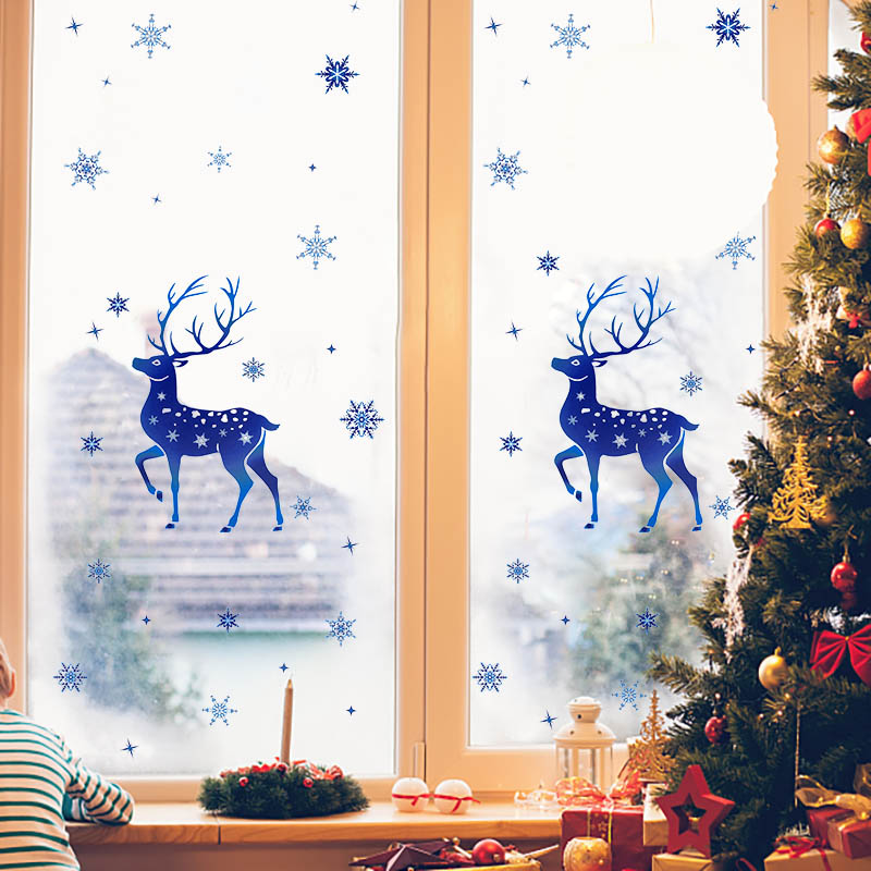 Weihnachts-Fensteraufkleber, E – Snowflake Window Decal Bewertung und Preis